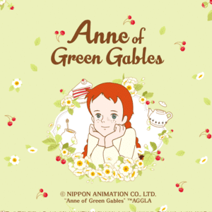 [Anne]빨강머리앤 꽃액자 디자인 클리어 에어쿠션 카드 젤리