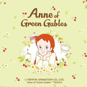 [Anne]빨강머리앤 앤과 다이애나 디자인 클리어 에어쿠션 카드 젤리